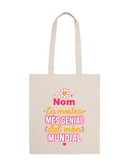 Bolsa De Tela La mestra més genial del món laTostadora