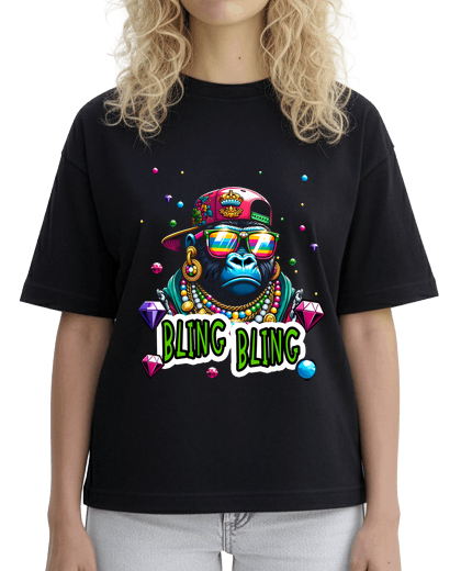 Image of Bling Bling Cool Gorilla with Jewels Hi