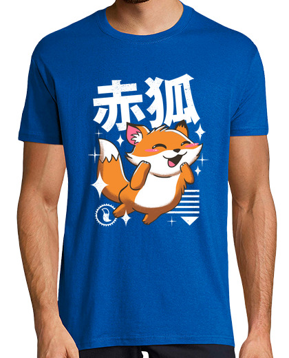Image of Kawaii Fox Shirt Mens