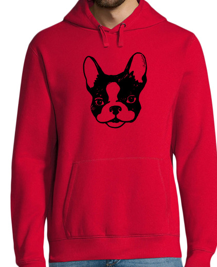 Sweat-shirt À Capuche Pour Homme bouledogue français maillot homme