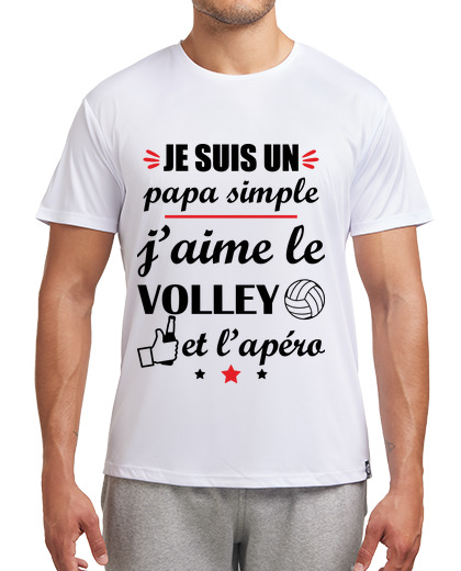 Image of dad volleyball volleyball volleyball ap