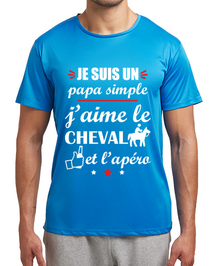 Image of dad single horse aperitif horse riding