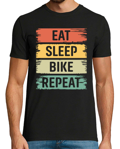 Image of World Bicycle Day eat sleep bike repeat