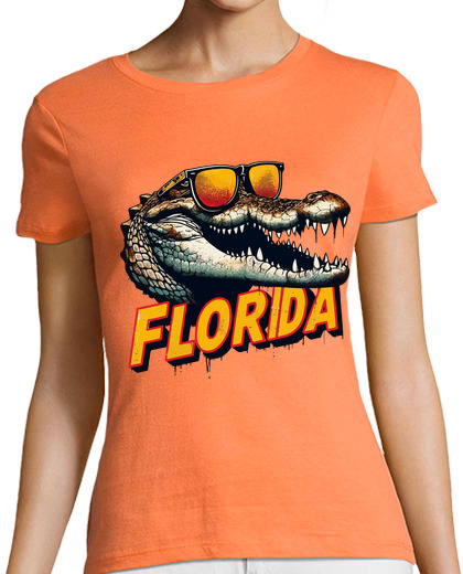 Image of Florida Funny Alligator in Sunglasses