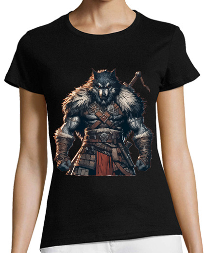 Image of Wolf Fenrir Norse Mythology Viking