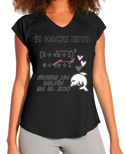 Image of dolphin math humor t shirt - math error