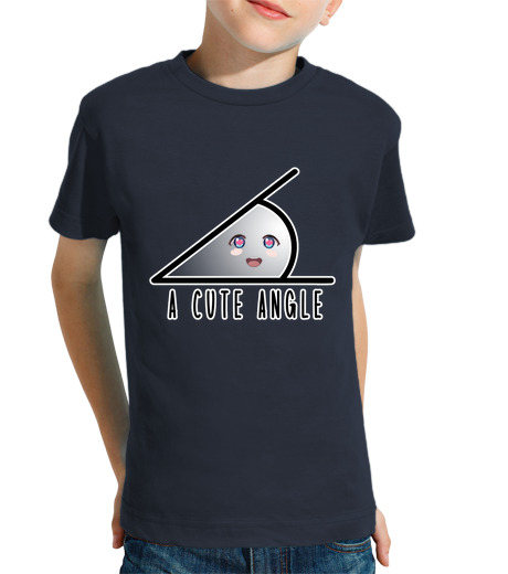 Tee Shirt Pour Enfant Manche Courte t-shirt enfant humour mathématiques sous un angle mignon