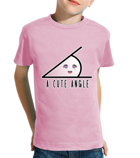 Tee Shirt Pour Enfant Manche Courte t-shirt enfant humour mathématiques sous un angle mignon