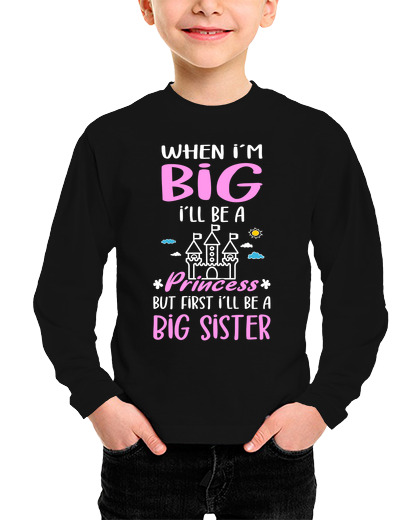 Image of Ill Be A Big Sister Princess Girls