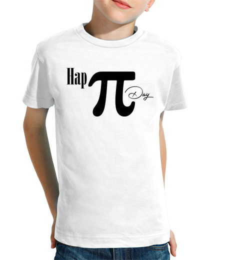 Tee Shirt Pour Enfant Manche Courte t-shirt enfant bonne day numéro pi humour mathématiques