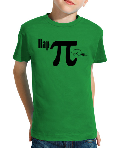 Tee Shirt Pour Enfant Manche Courte t-shirt enfant bonne day numéro pi humour mathématiques