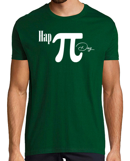 Tee Shirt Homme Manche Courte t-shirt homme happy pi day numéro humour mathématiques