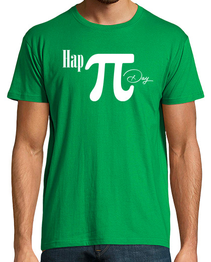 Tee Shirt Homme Manche Courte t-shirt homme happy pi day numéro humour mathématiques