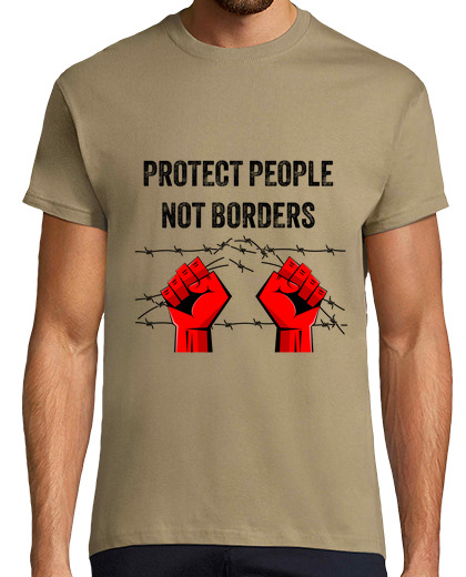 Image of protect the people not the borders