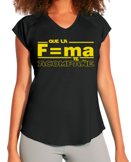 Image of t shirt may the force be with you physics humor