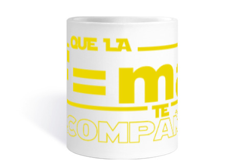 Image of mug may the force be with you physics humor