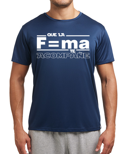 Image of star wars sport t shirt strength accompanies humor physics