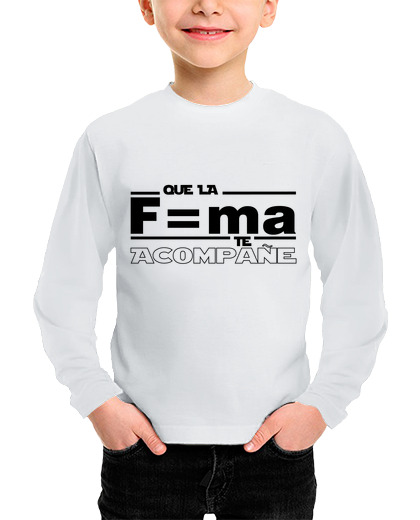 Image of star wars child t shirt strength accompanies humor physics