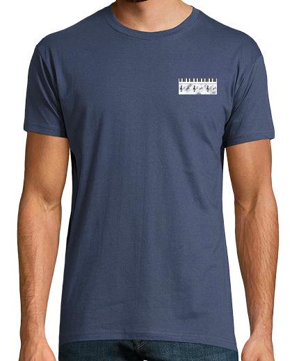 Image of piano sheet music conservatory music logo pocket fashion brand
