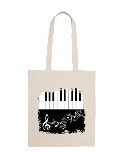 Image of pianist piano conservatory scores student bag scores tablatures concert to personalize