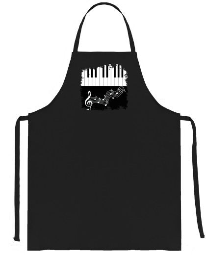 Image of pianist piano conservatory scores kitchen recipe shop seller to personalize