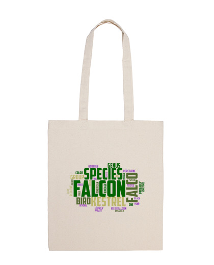 Image of falconry typography internship falcon student bag diary e-reader tote