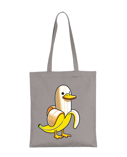 Image of duck gum yellow funny humor student bag diary tote festival