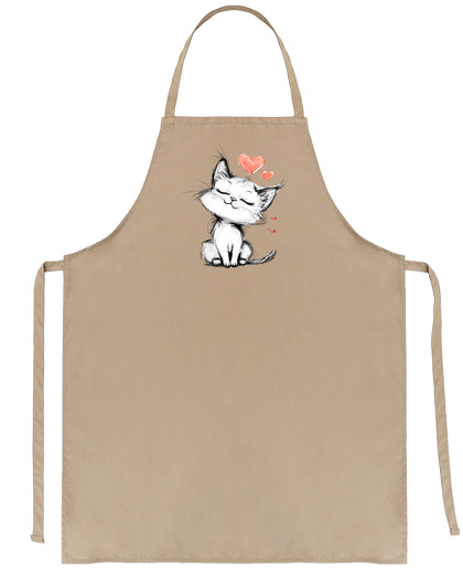 Image of cat cartoon cartoon cute kitchen the best recipes from saleswoman waitress crafts