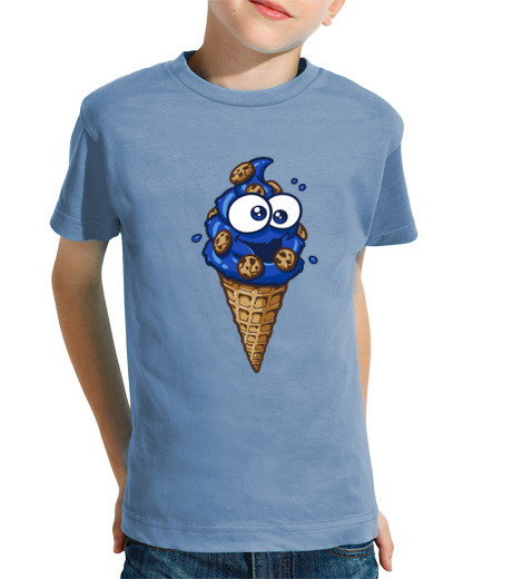 Tee Shirt Pour Enfant Manche Courte cookie ice