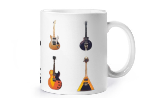 Image of electric guitars rare collection price cup to personalizecoffee tea herbal infusion
