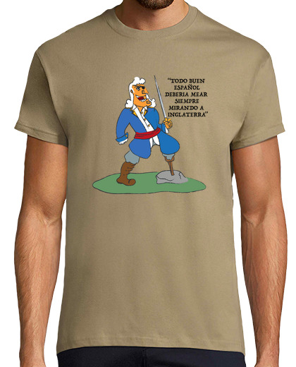 Image of man, short manga , khaki, extra quality blas