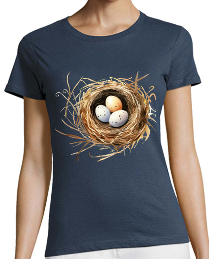 Image of bird39s nest with eggs