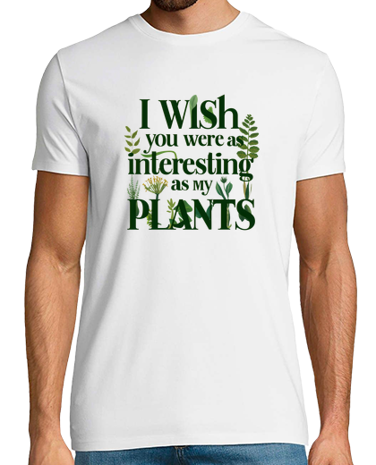 Image of Interesting Plants - Humorous Green Tee