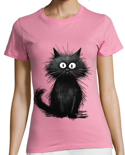 Image of drawing of animated black cat course pr