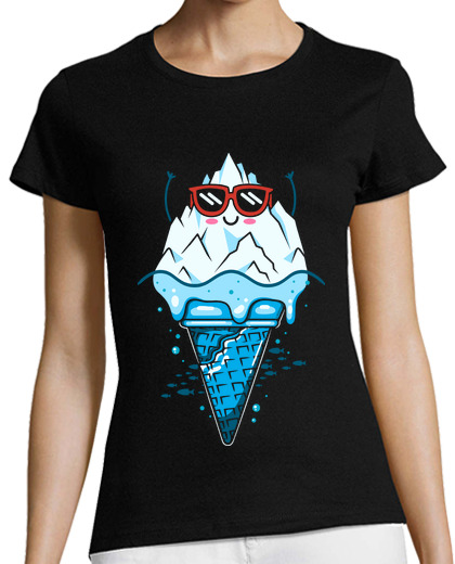Image of funny iceberg cream