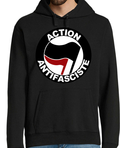 Sweat-shirt À Capuche Pour Homme Sweat Capuche Homme - AAA Antifa