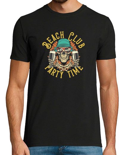 Image of Beach Club Skeleton - Party Time Hallow