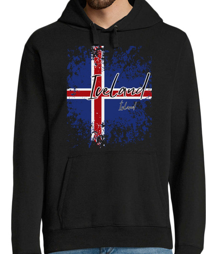 Sweat-shirt À Capuche Pour Homme Islande