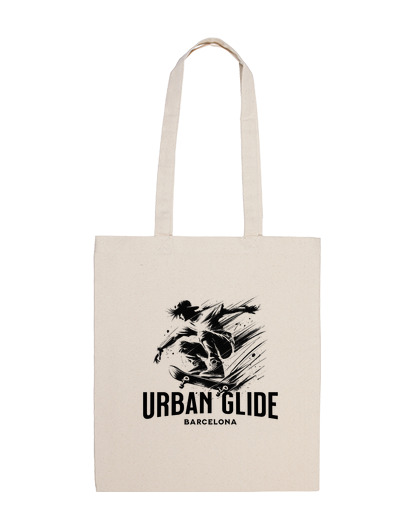 Image of recyclable skateboard barcelona bag