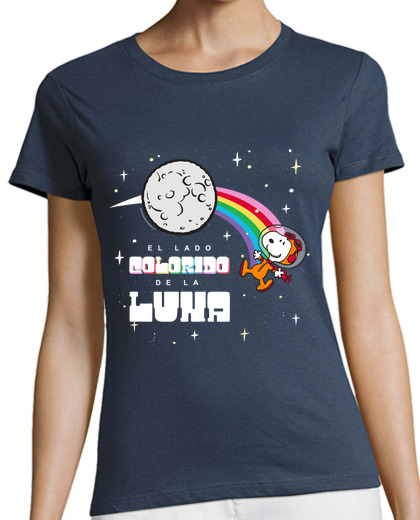 Image of snoopy the colorful side of the moon