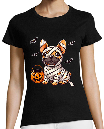 Image of French Bulldog Halloween Mummy Cute