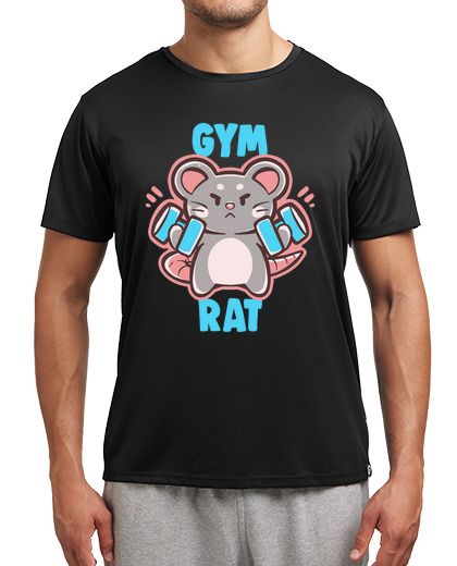 Image of Gym Rat - Mens Sports Athletic Shirt
