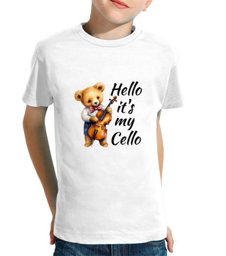 Tee Shirt Pour Enfant Manche Courte Bonjour ce sont mes musiciens de l39orc