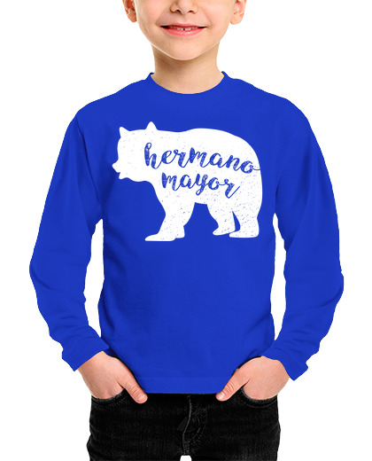 Camiseta Niño Manga Larga Hermano Mayor laTostadora