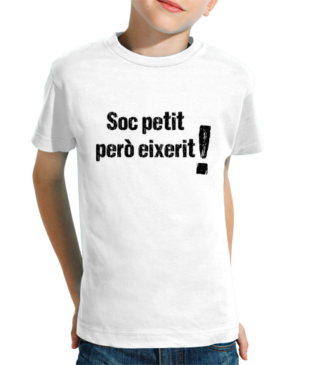 Tee Shirt Pour Enfant Manche Courte soc petit mais eixerit