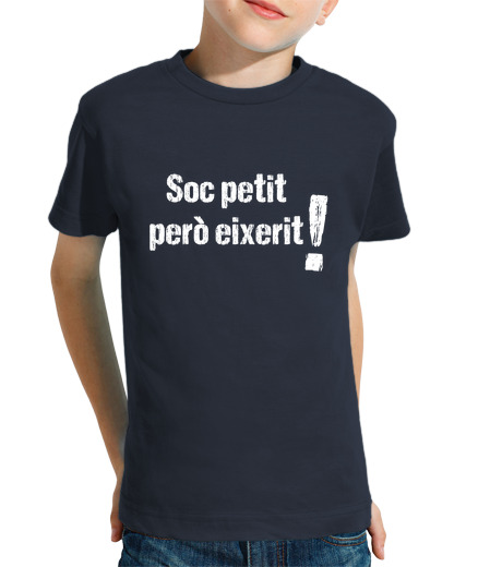 Tee Shirt Pour Enfant Manche Courte soc petit mais eixerit