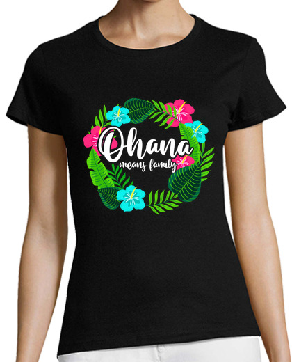 Image of Ohana Means Family Hawaiian Hibiscus