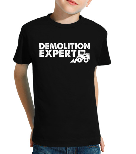 Tee Shirt Pour Enfant Manche Courte expert en démolition