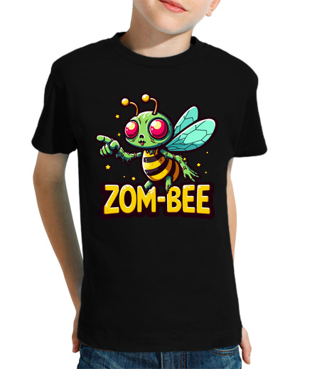 Tee Shirt Pour Enfant Manche Courte abeille zom