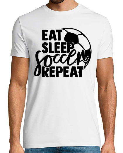 Image of Eat Sleep Soccer Repeat Footballer Gift